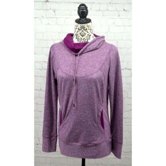 PRANA Women's Cowl Neck Ember Top SIZE MEDIUM Purple - Picture 1 of 6